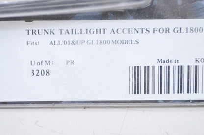 Kuryakyn 3208 Trunk Taillight Accent Trim Kit NOS