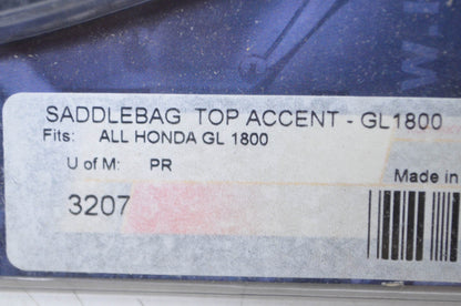 Saddlebag Top Accent Trim Kit NOS