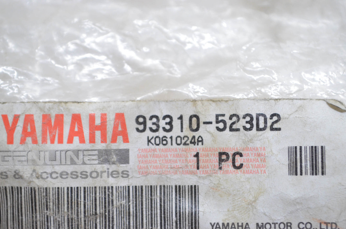 OEM Yamaha 93310-523D2-00 Cylinder Bearing (3XP) NOS