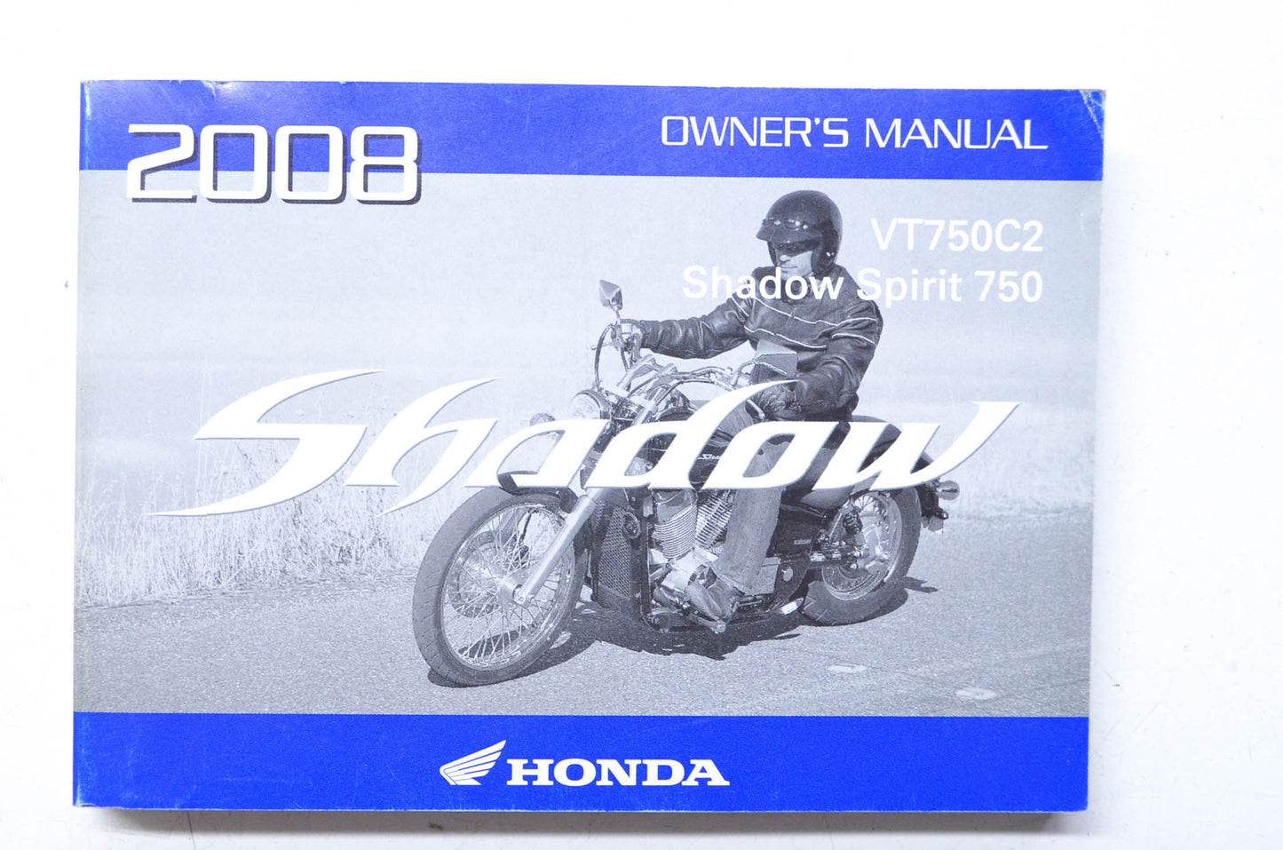 OEM Honda 2008 VT750C2/C2F Shadow Spirit 750 Owner's Manual