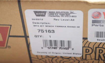 Yamaha Rhino Winch Mount Kit NOS
