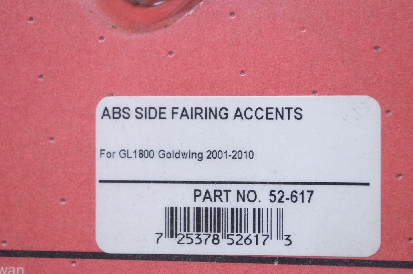 Show Chrome 52-617 ABS Side Fairing Accent Qty 2 NOS