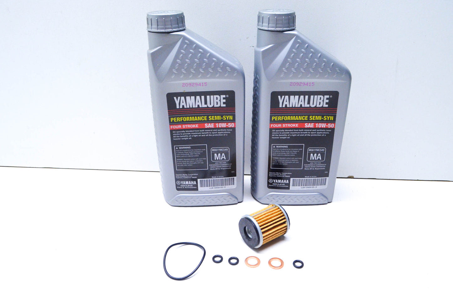 OEM Yamaha LUB-OFFCG-KT-00 Off Road Oil Change NOS