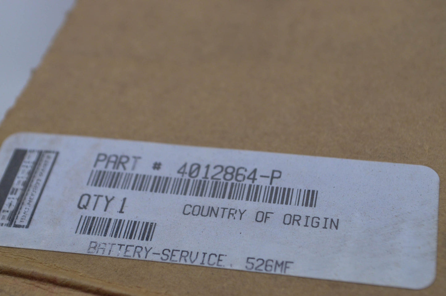 OEM Polaris 526MF Battery NOS