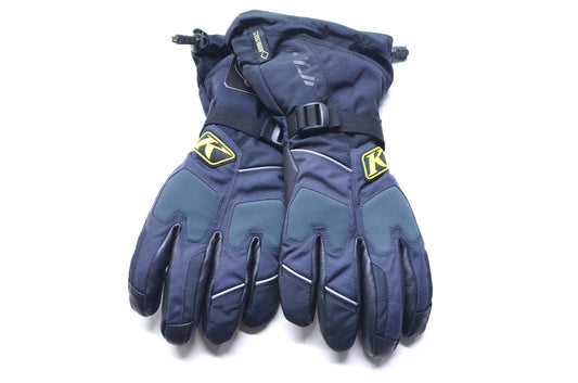 New Klim Black Gore-Tex Fusion Gloves Small NOS