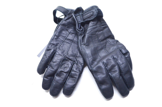 OEM Victory 286322803 Classic Black Leather Gloves Womens Medium NOS