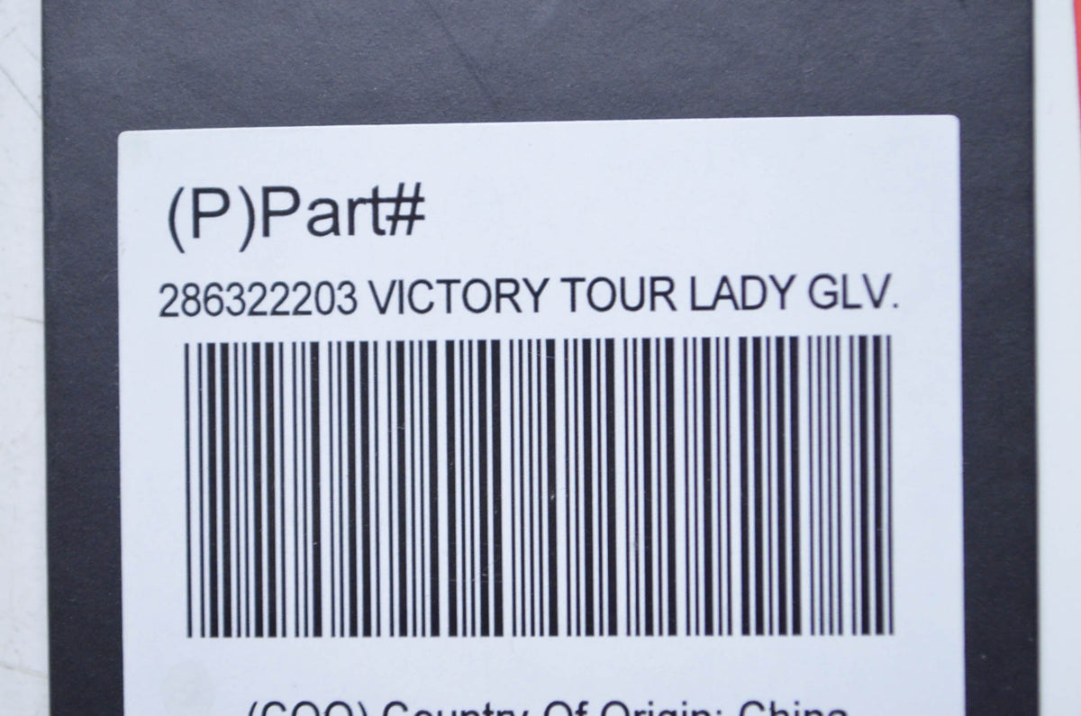 OEM Victory 286322203 Tour Gloves Womens Medium NOS