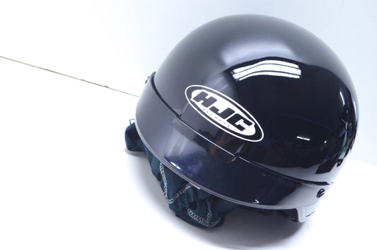 HJC 0821-0105-06 CS-2N Black Helmet Large NOS