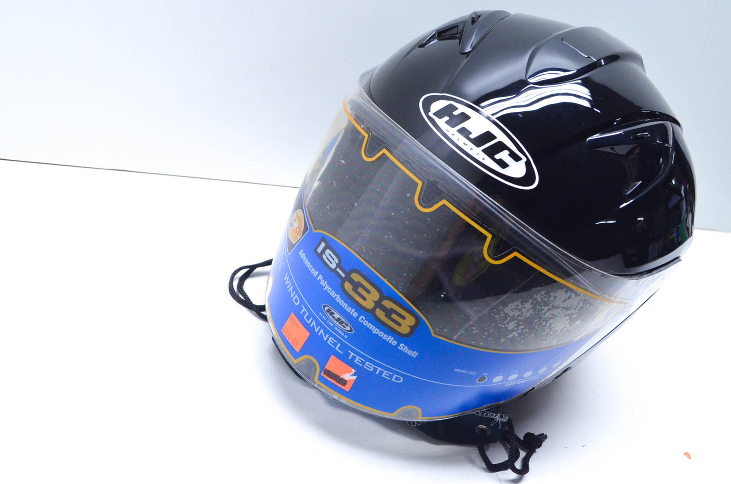 HJC 0833-0105-03 IS-33 Black Helmet X-Small NOS