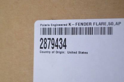 New OEM Polaris 15-18 RZR 900 Fender Flare Kit NOS