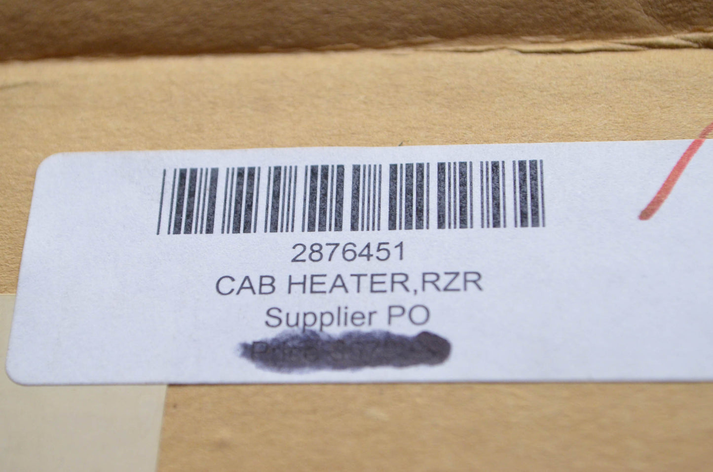 New OEM Polaris RZR Cab Heater Kit 800CC NOS
