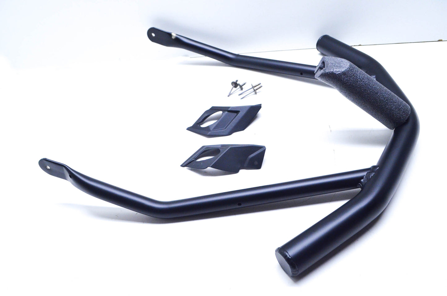 New OEM Polaris Black Aluminum Front Bumper Kit NOS