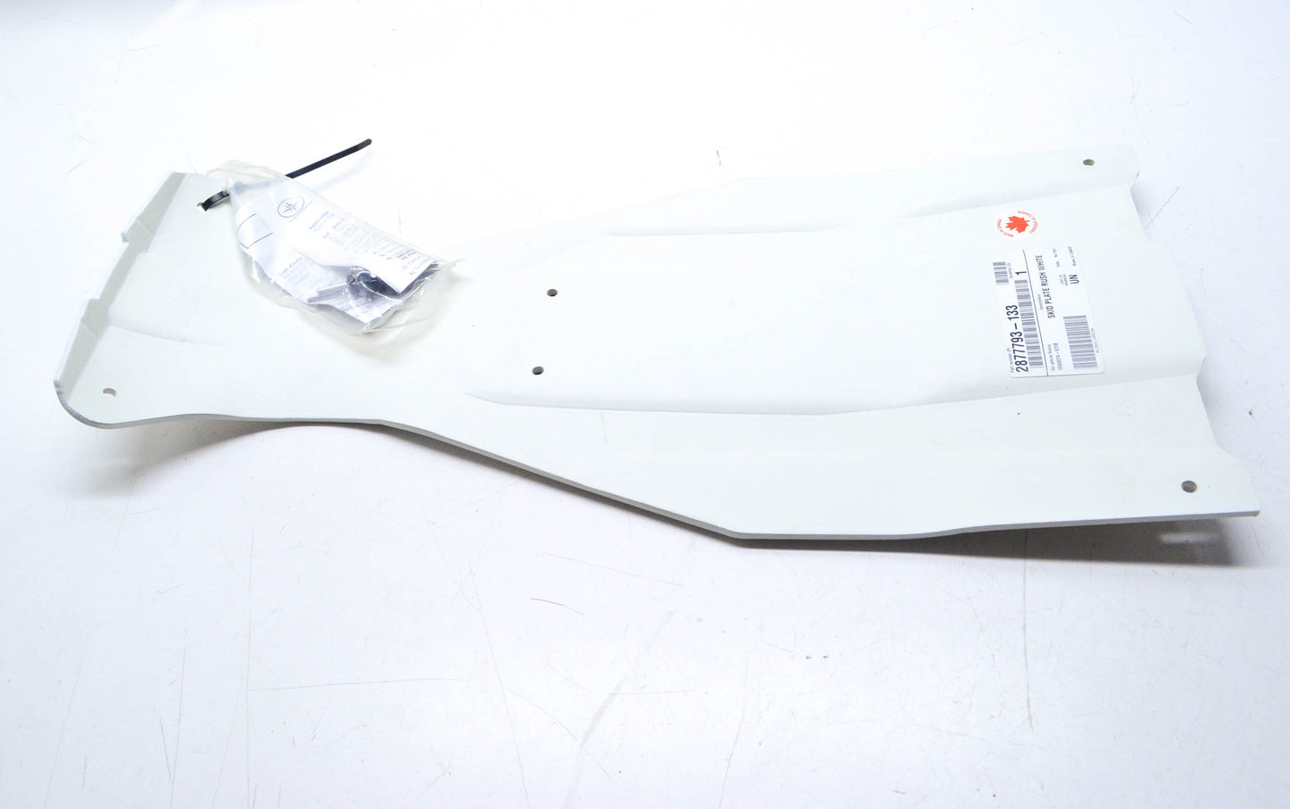 OEM Polaris 2877793-133 White Rush Skid Plate NOS