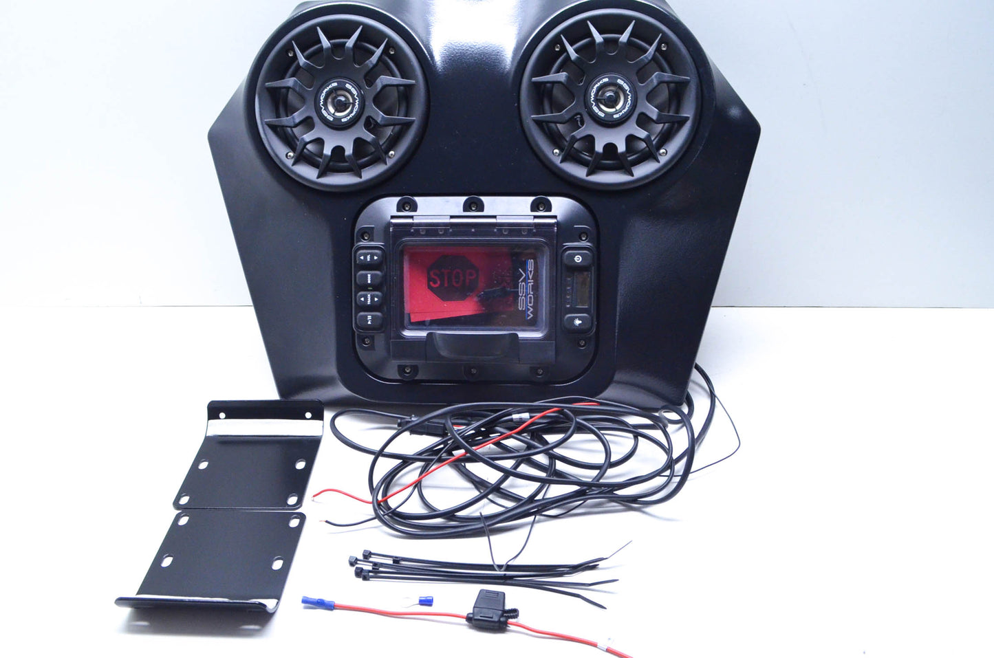 New OEM Polaris RZR SSV Works Overhead Speaker System NOS