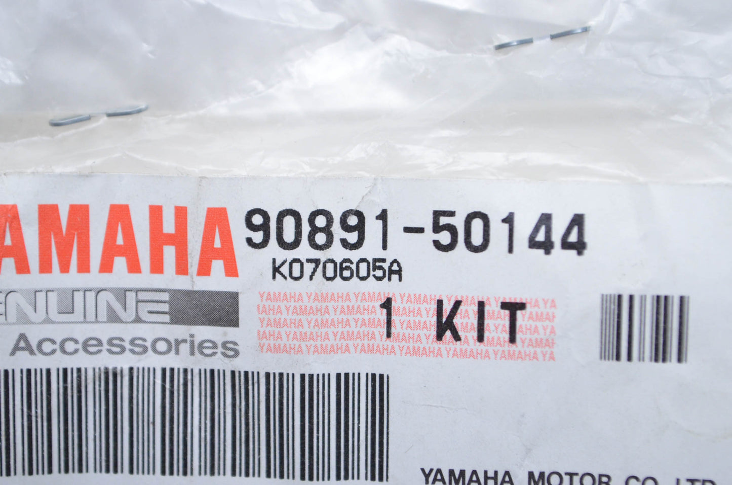 OEM Yamaha 90891-50144-00 Idler Arm Nut Kit NOS