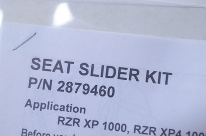 New OEM Polaris RZR Seat Slider Kit NOS