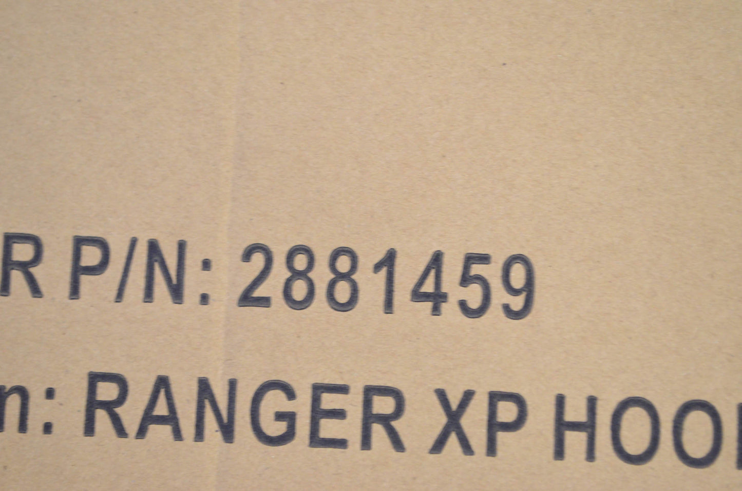 New OEM Polaris Ranger XP Hood Rack NOS