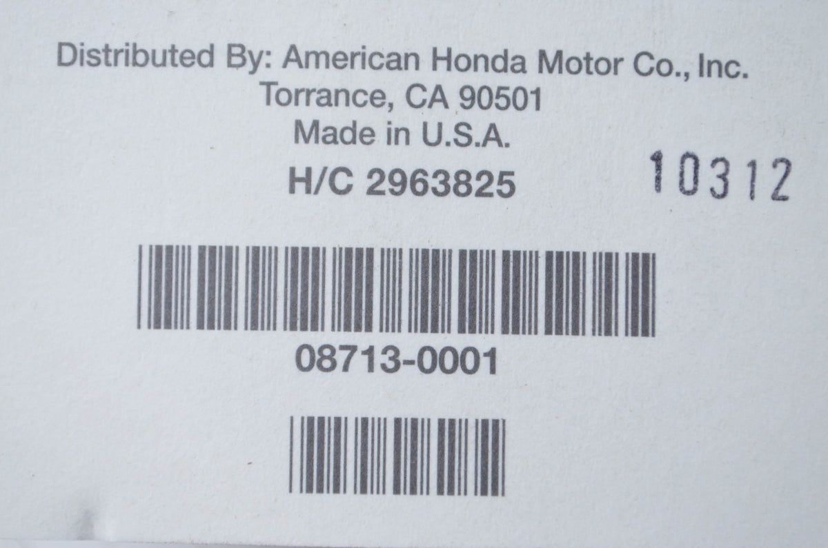 OEM Honda 08713-0001 Honda Lock 1 NOS
