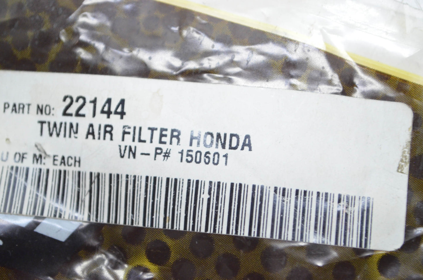 Twin Air 22144 Pre-Oiled Honda Air Filter NOS