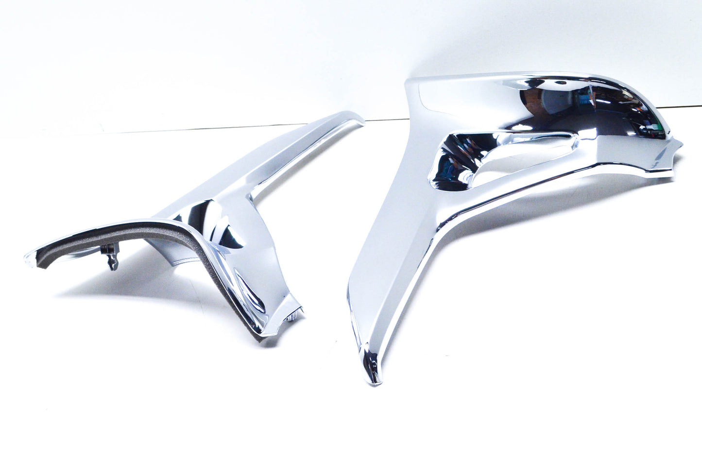 ABS Chrome Battery Side Cover Trim Kit NOS