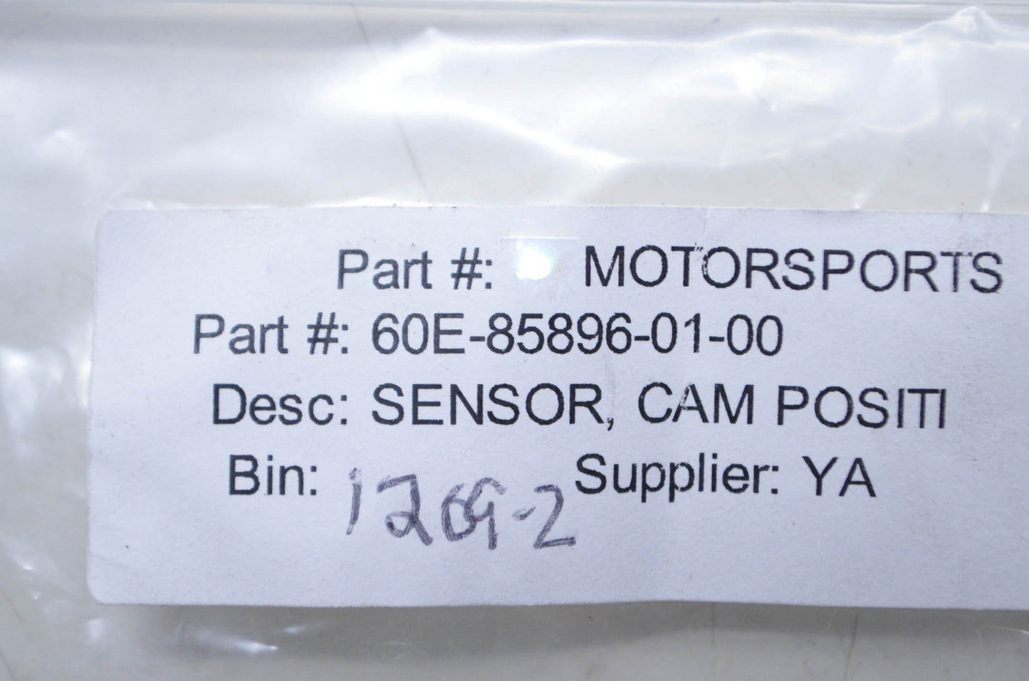 New OEM Yamaha 60E-85896-01-00 Cam Position Sensor NOS