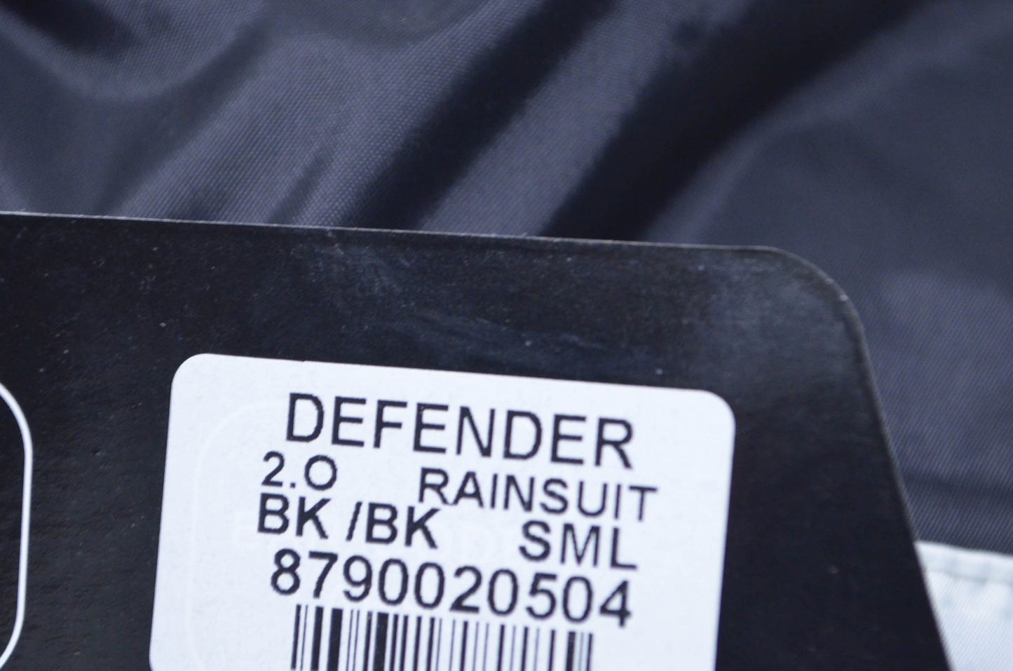 Tourmaster 8790020504 Black/Black Defender 2.0 2 Piece Rain Suit Mens Small NOS