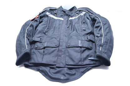 Tourmaster 8777-0305-03 Black Transition 3 Jacket Womens X-Small NOS