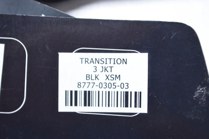 Tourmaster 8777-0305-03 Black Transition 3 Jacket Womens X-Small NOS