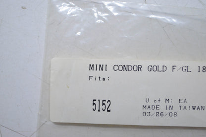 Kuryakyn 5152 Mini Condor Gold Honda F/GL 1800 Accent Emblem NOS
