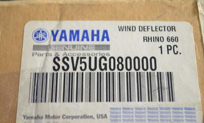 New OEM Yamaha 2006 Rhino 660 Wind Deflector Windshield Kit NOS