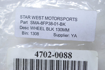 Parts Unlimited 4702-0088 Black Idler Wheel 130mm NOS