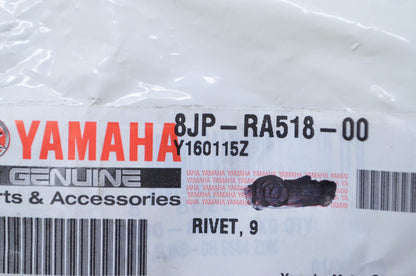 New OEM Yamaha 8JP-RA518-00-00 Rivet QTY 8 NOS
