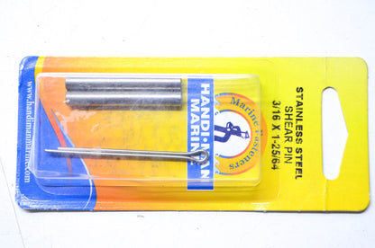 Handi-Man Marine 3020170, 03020170 Shear Pin Kit 3/16 x 1-25/64 NOS