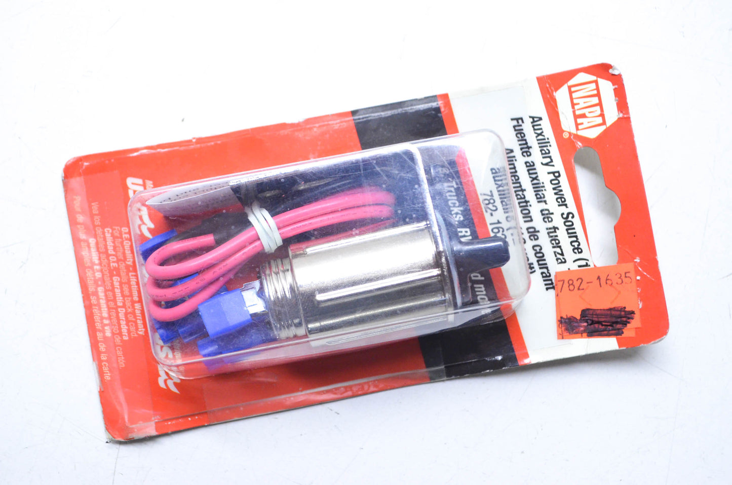 New NAPA 12v Auxiliary Power Source NOS