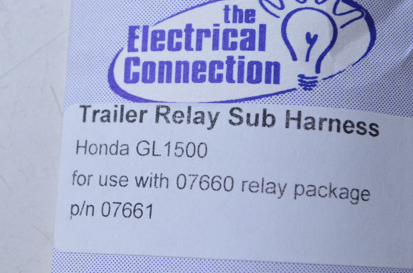 The Electrical Connection 7661, 07661 Trailer Relay Sub Harness NOS