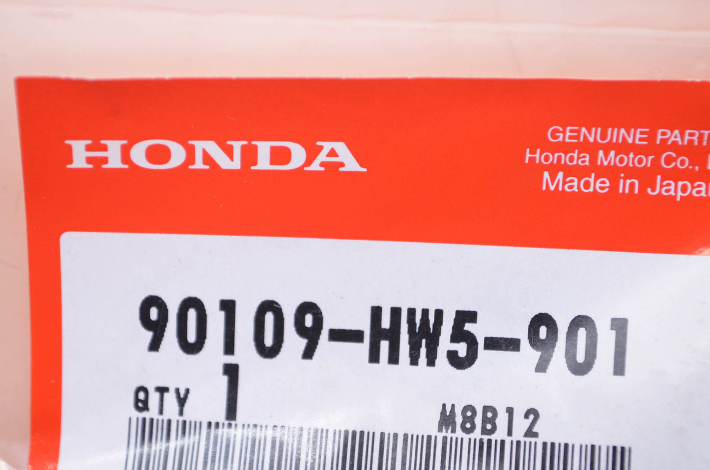 New OEM Honda 90109-HW5-901 Ball Stud NOS