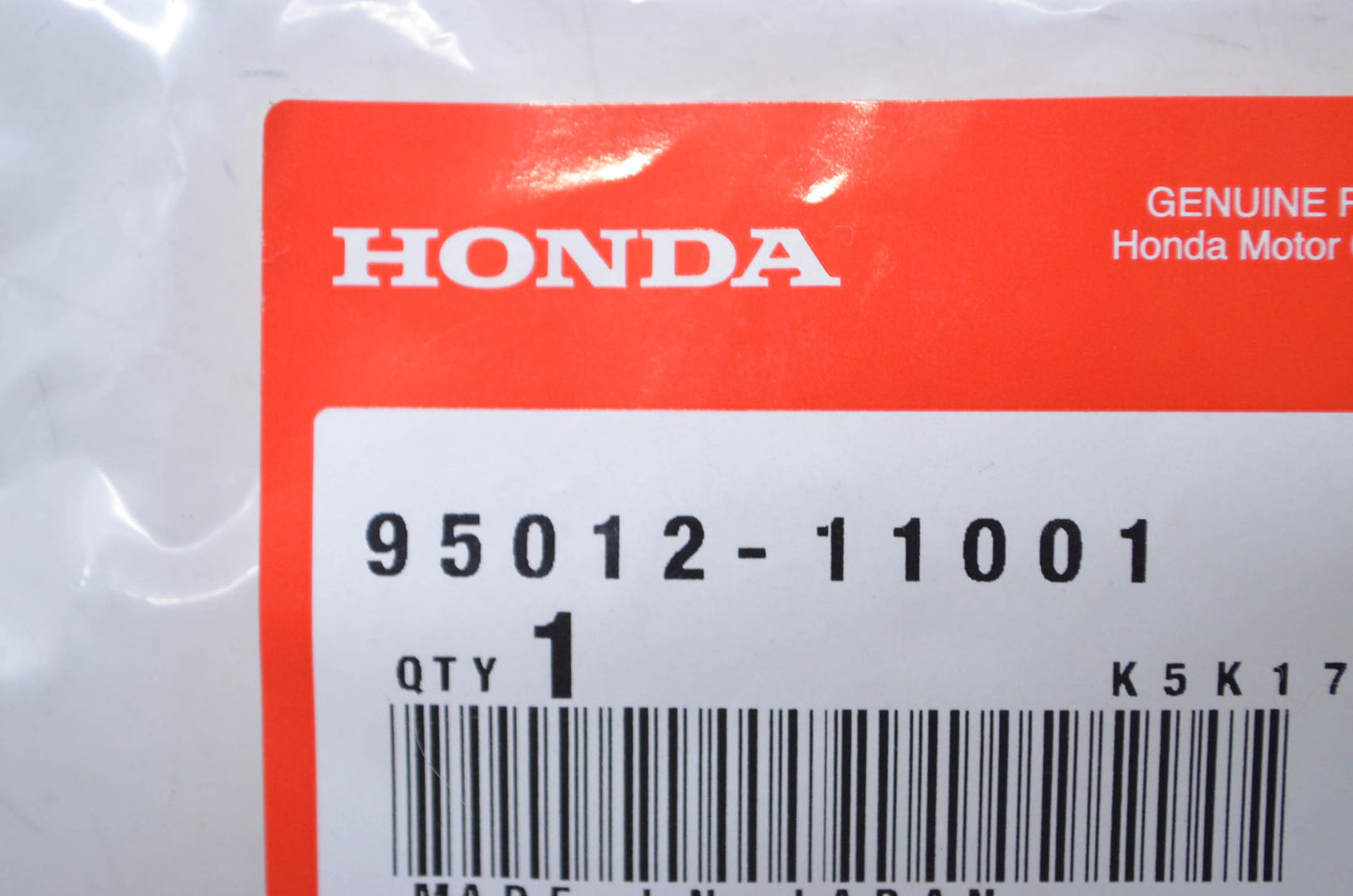 OEM Honda 95012-11001 Battery Band A NOS