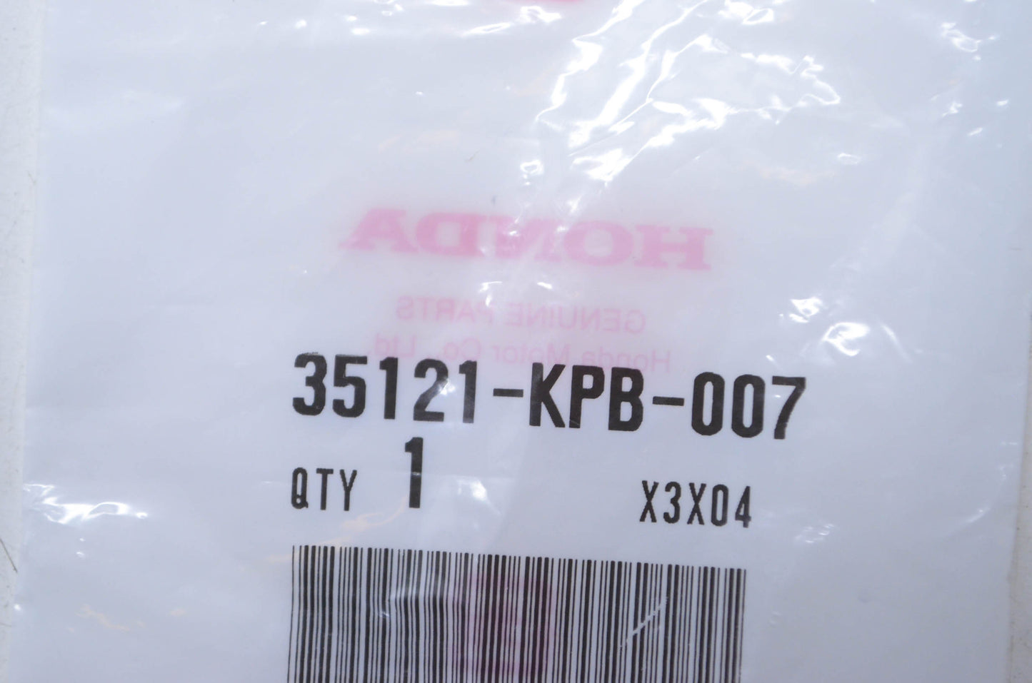 OEM Honda 35121-KPB-007 Blank Key NOS