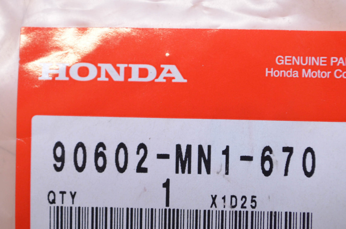 OEM Honda 90602-MN1-670 Piston Pin Clip Qty 2 NOS