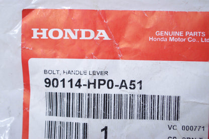 OEM Honda 90114-HP0-A51 Handle Lever Bolt NOS