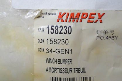 New Kimpex Universal ATV Winch Bumper NOS