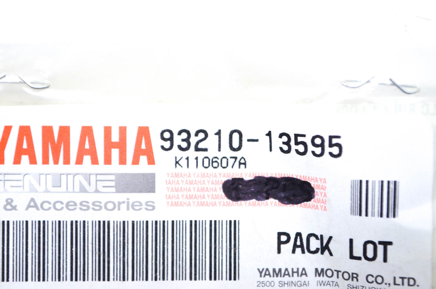 OEM Yamaha 93210-13595-00 O-Ring Qty 4 NOS