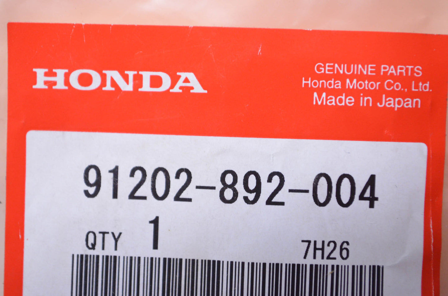 OEM Honda 91202-892-004 Oil Seal 17X30X6 NOS