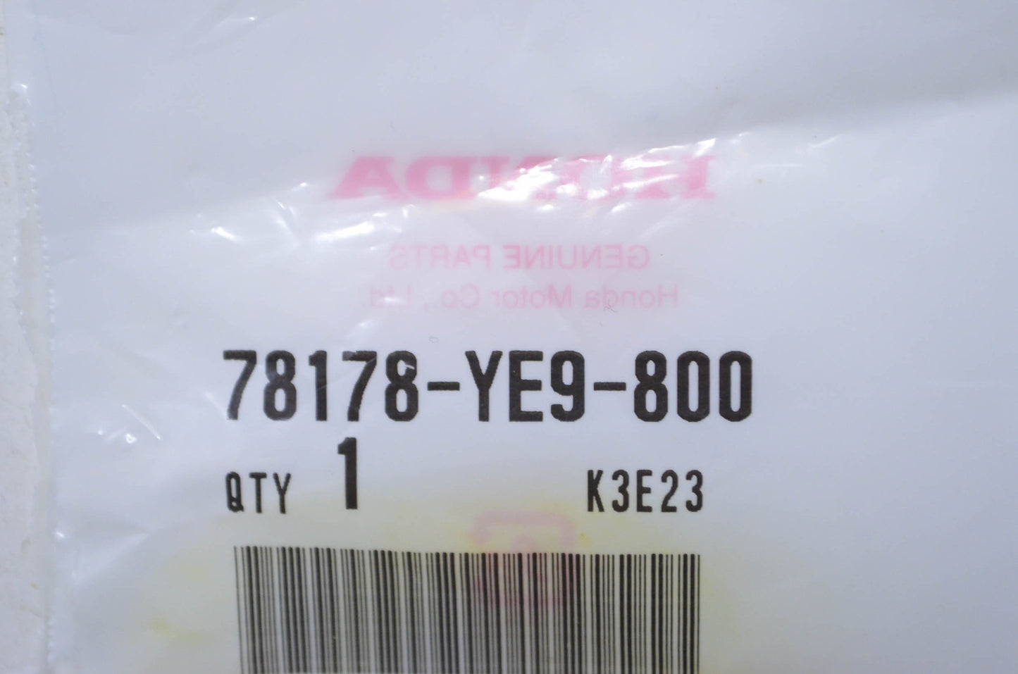 OEM Honda 78178-YE9-800 Male Coupler Packing NOS