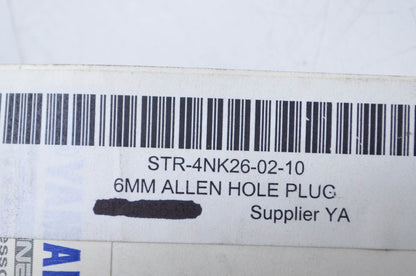 OEM Yamaha STR-4NK26-02-10 Allen Hole Plug 6mm Qty 10 NOS