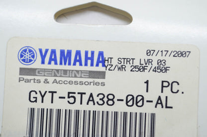 OEM Yamaha GYT-5TA38-00-AL GYTR Aluminum Hot Start Lever NOS