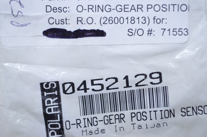 OEM Polaris 0452129 Gear Position Sensor O-Ring NOS