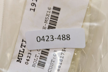 OEM Arctic Cat 0423-488 Carriage Bolt M5X16 NOS