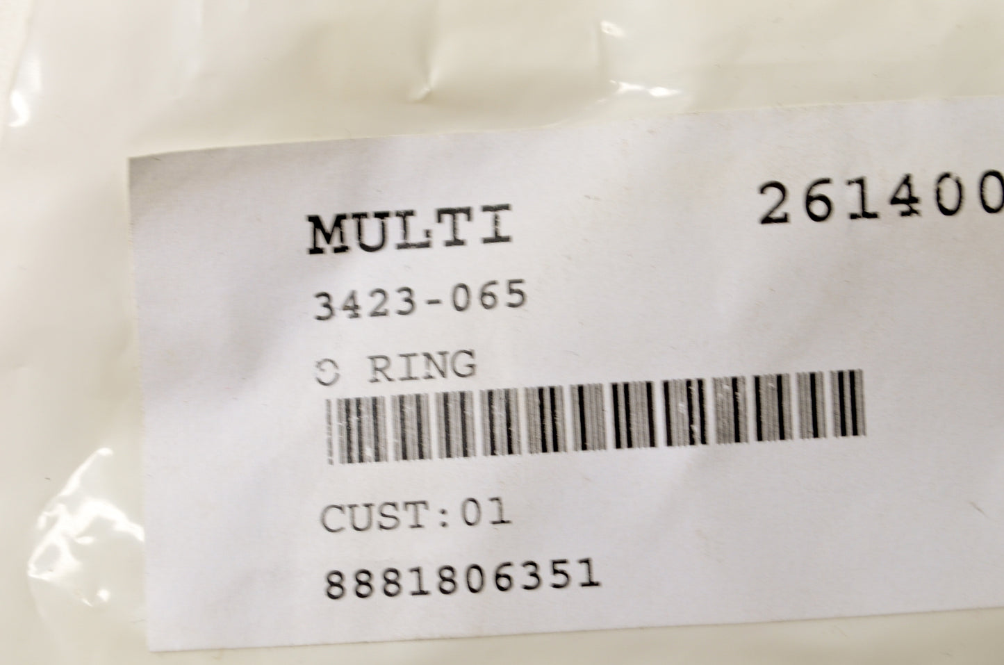 OEM Arctic Cat 3423-065 O-Ring Qty 3 NOS