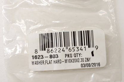 OEM Arctic Cat 1623-803 Hard Flat Washer M10X20X2.30 Qty 2 NOS